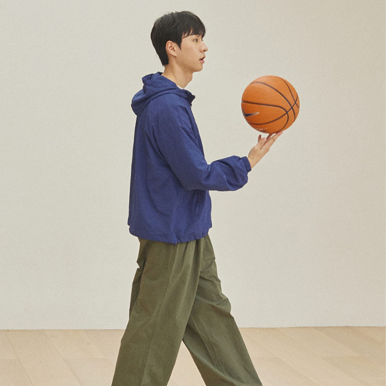 Kappy Light Hoodie Windbreaker Navy - The Sporting Lodge