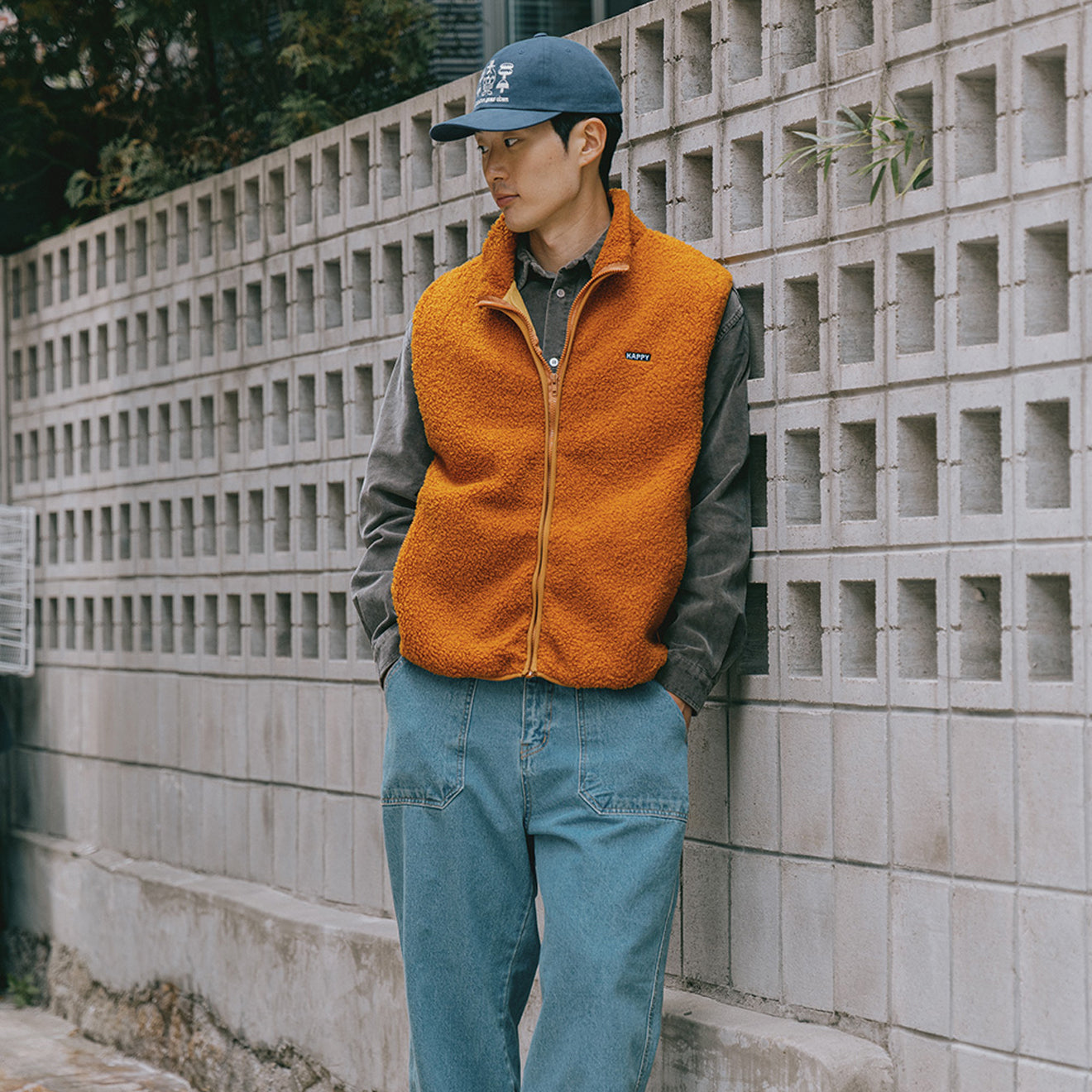 Kappy Pigment Corduroy Shirt Brown