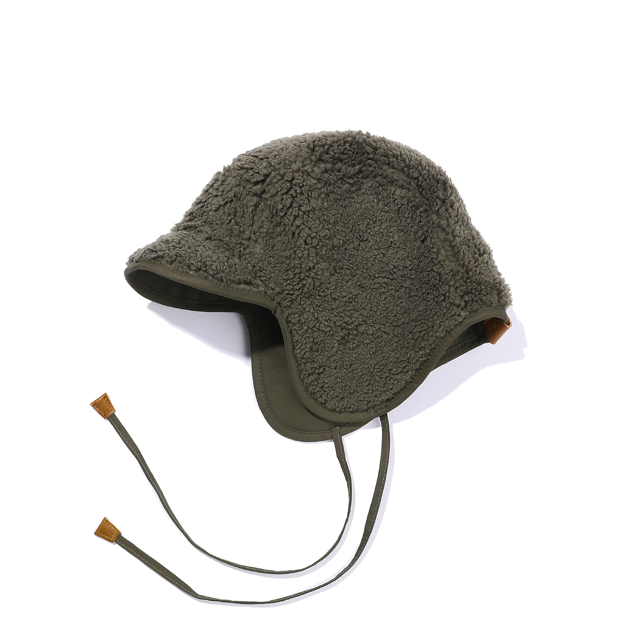 Kappy Reversible Trooper Hat Khaki