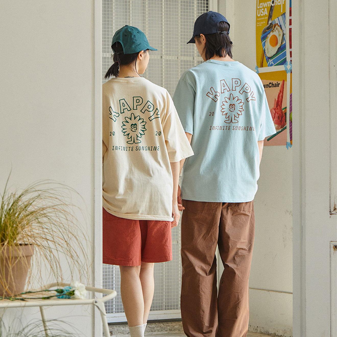 Kappy Sunshine T-Shirt Mint - The Sporting Lodge