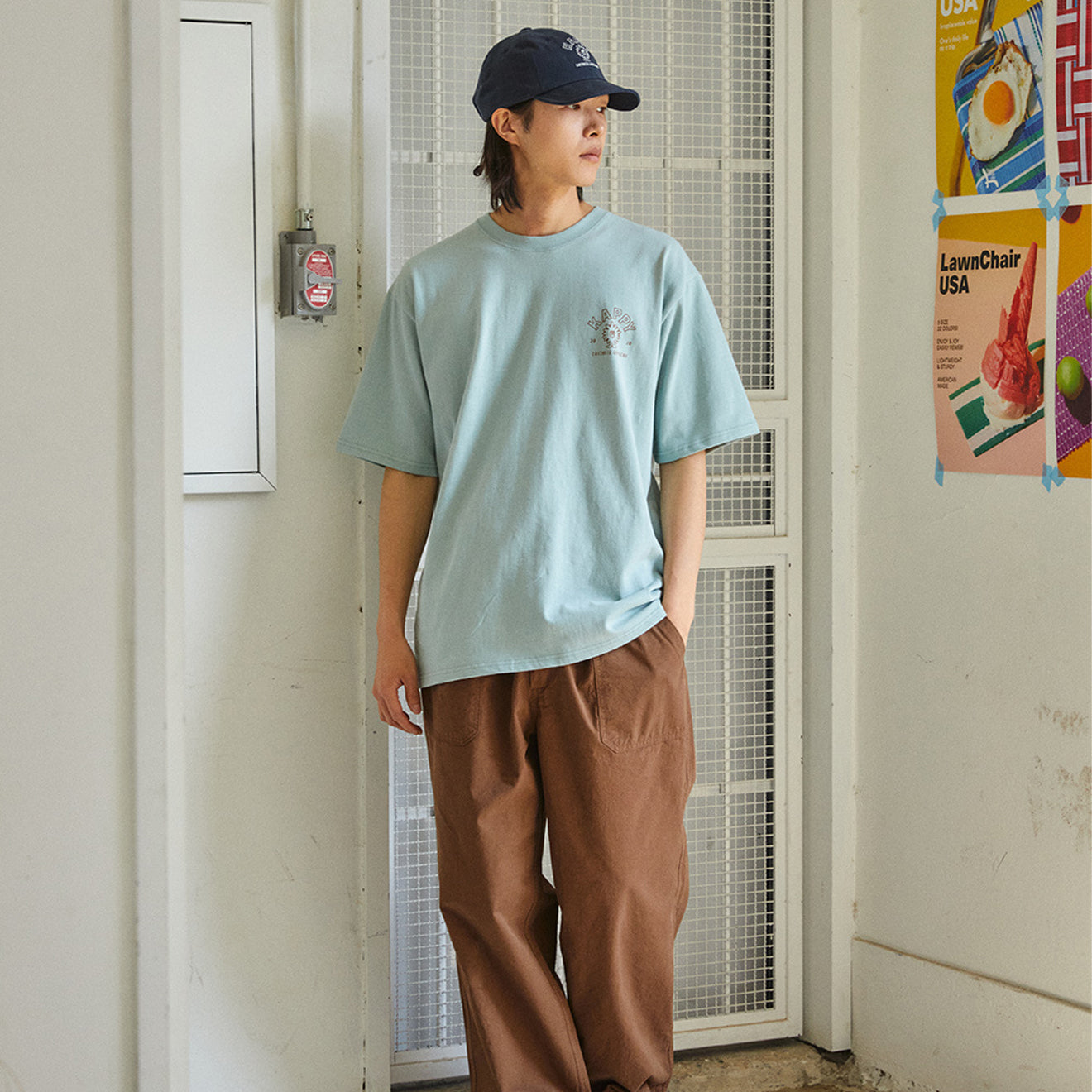 Kappy Sunshine T-Shirt Mint - The Sporting Lodge