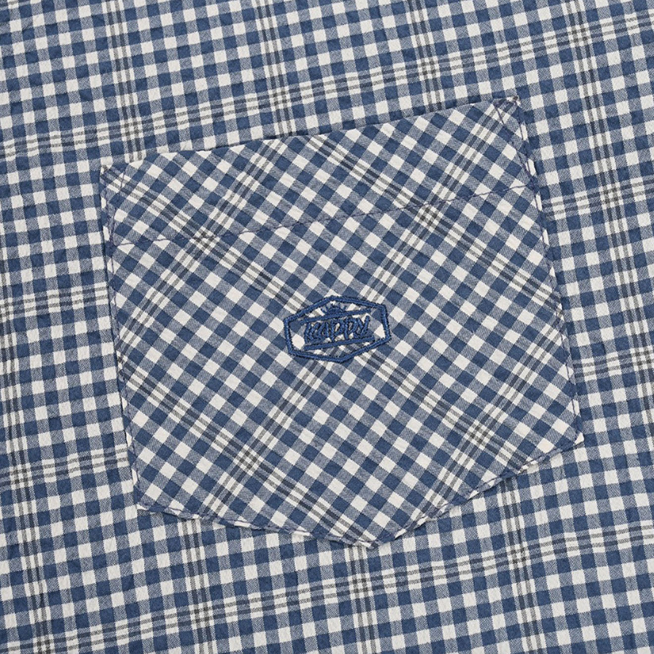 Kappy Vintage Check Shirt Blue - The Sporting Lodge