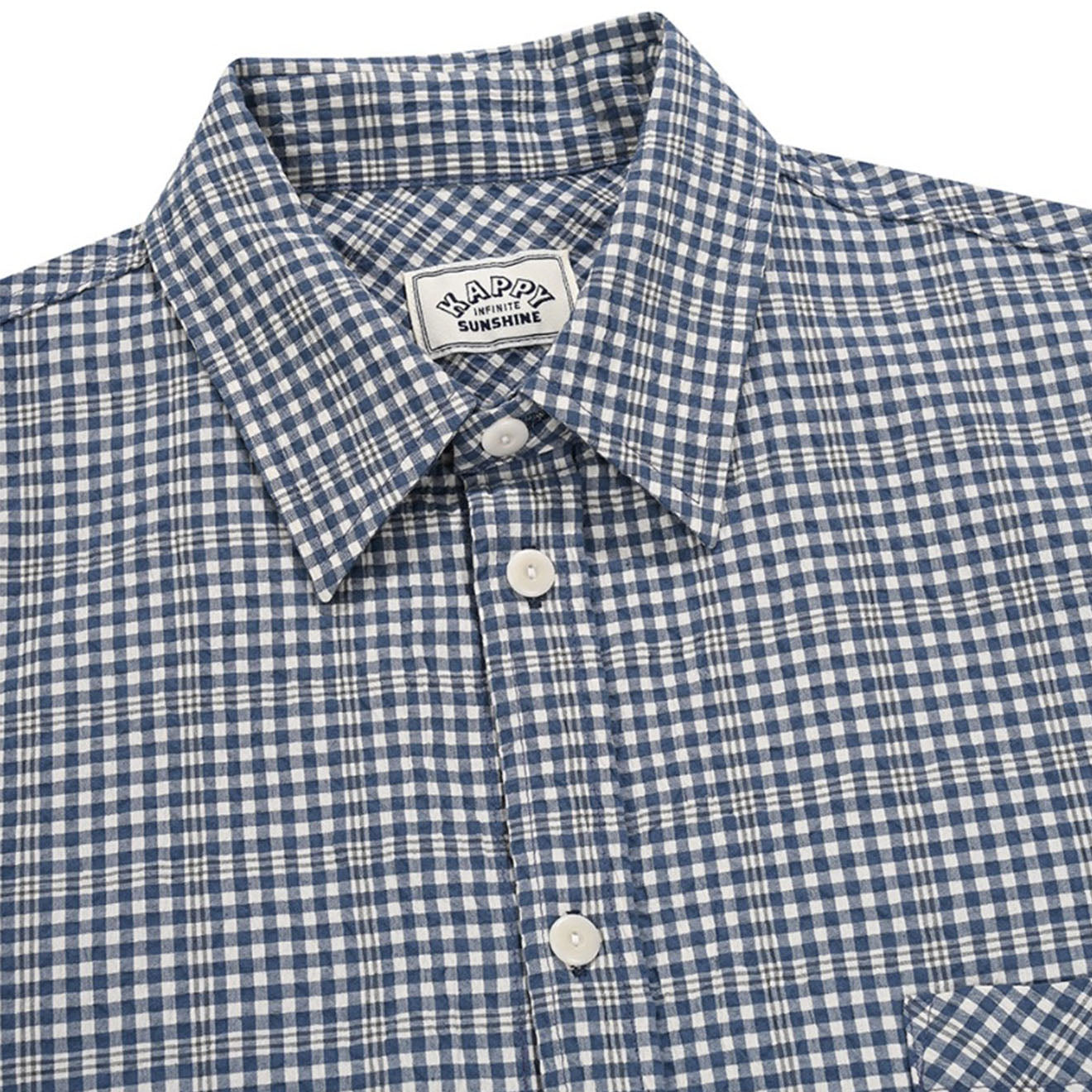 Kappy Vintage Check Shirt Blue - The Sporting Lodge