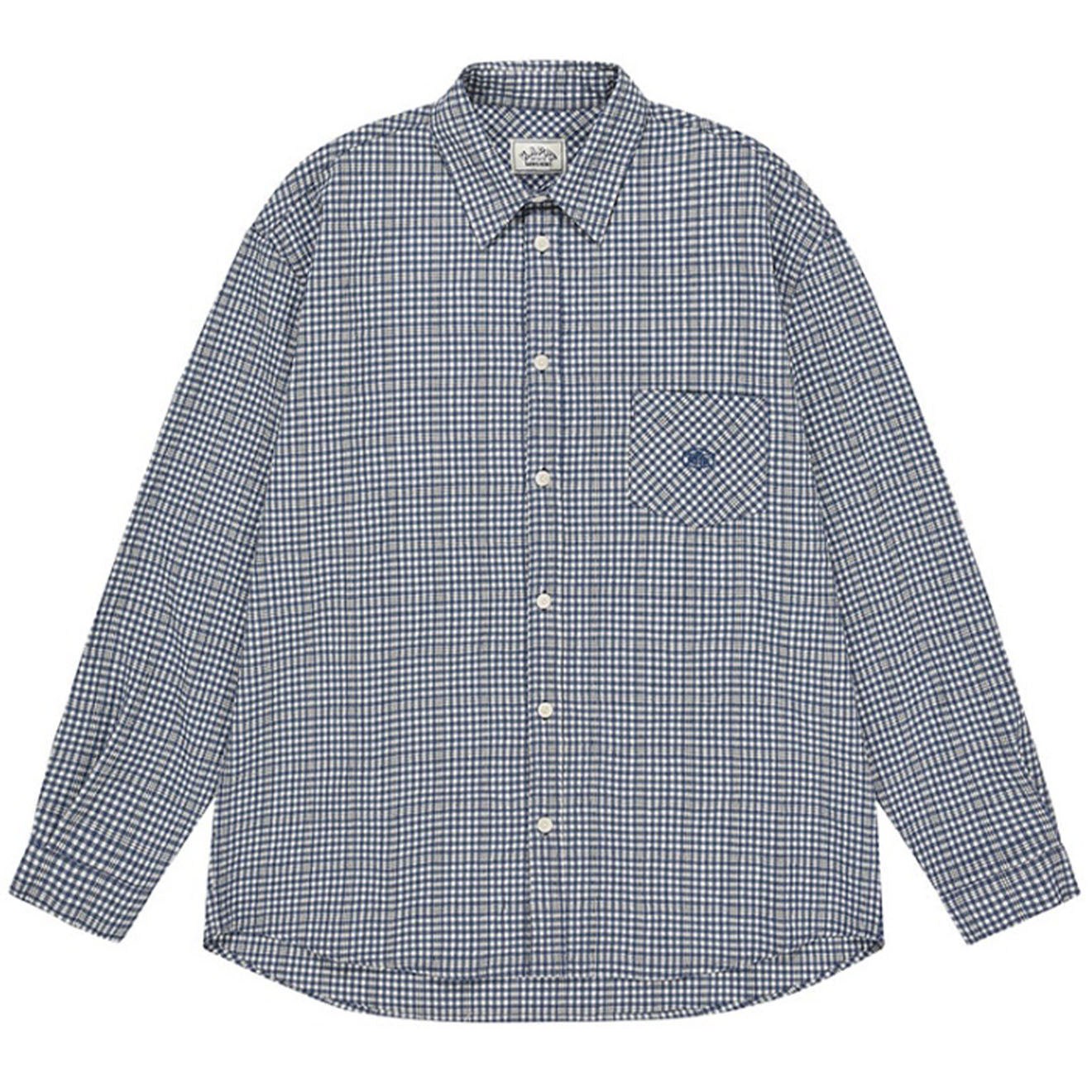 Kappy Vintage Check Shirt Blue - The Sporting Lodge