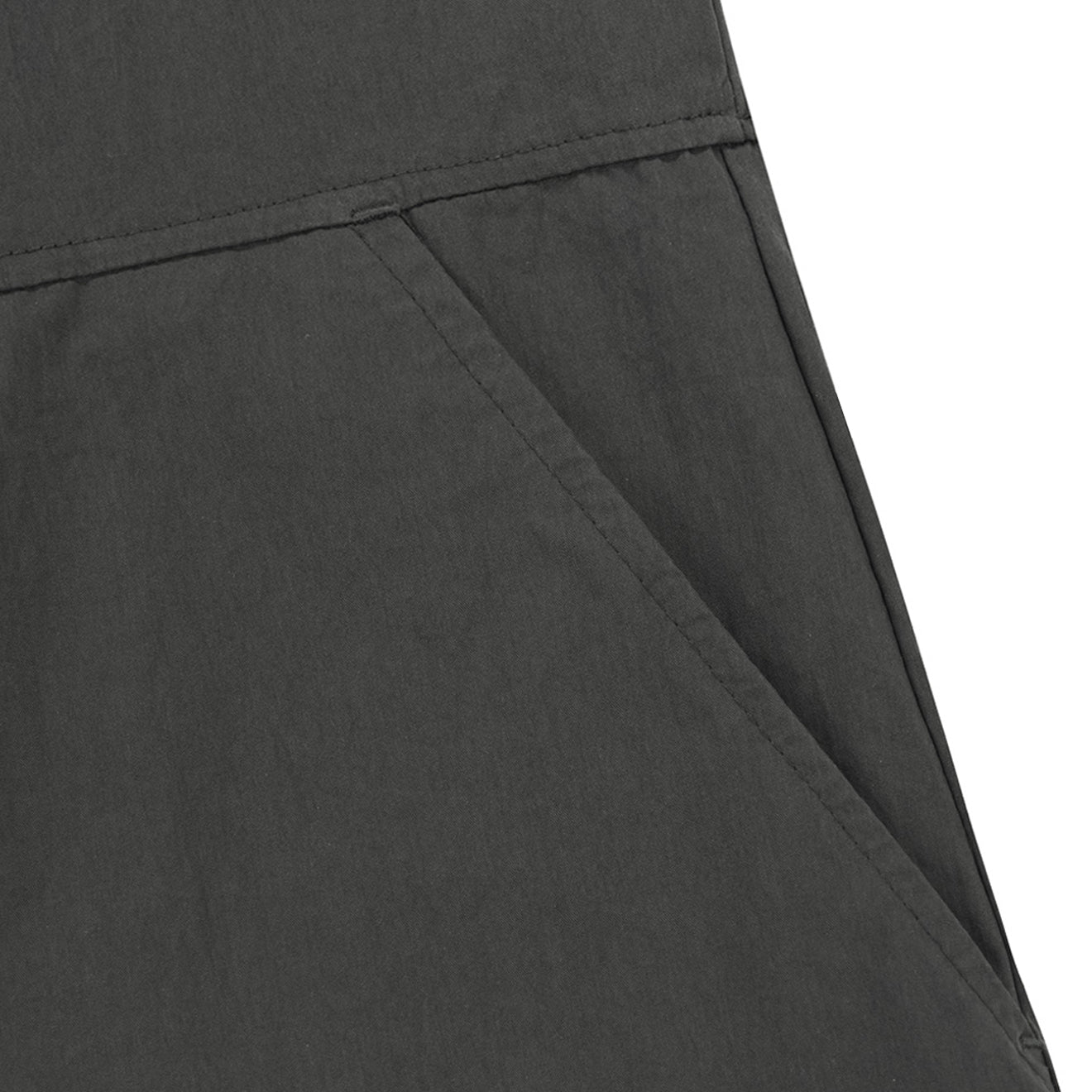 Kappy Womens Pocket Half Shirt Dress Charcoal - The Sporting Lodge