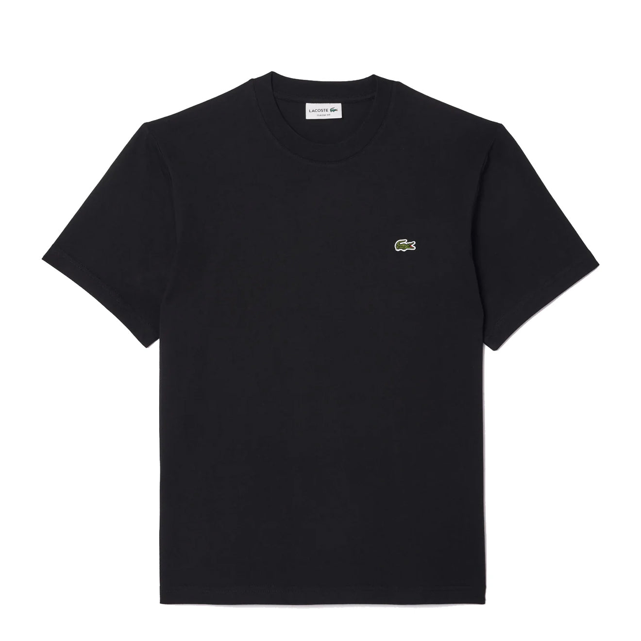 Lacoste Classic Fit Cotton Jersey T-shirt Black
