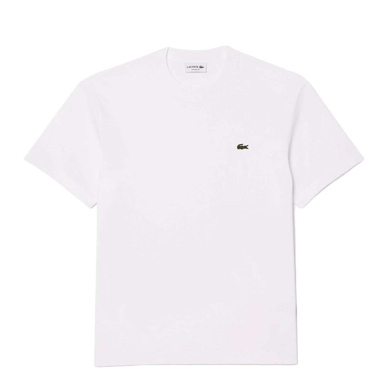 Lacoste Classic Fit Cotton Jersey T-shirt White