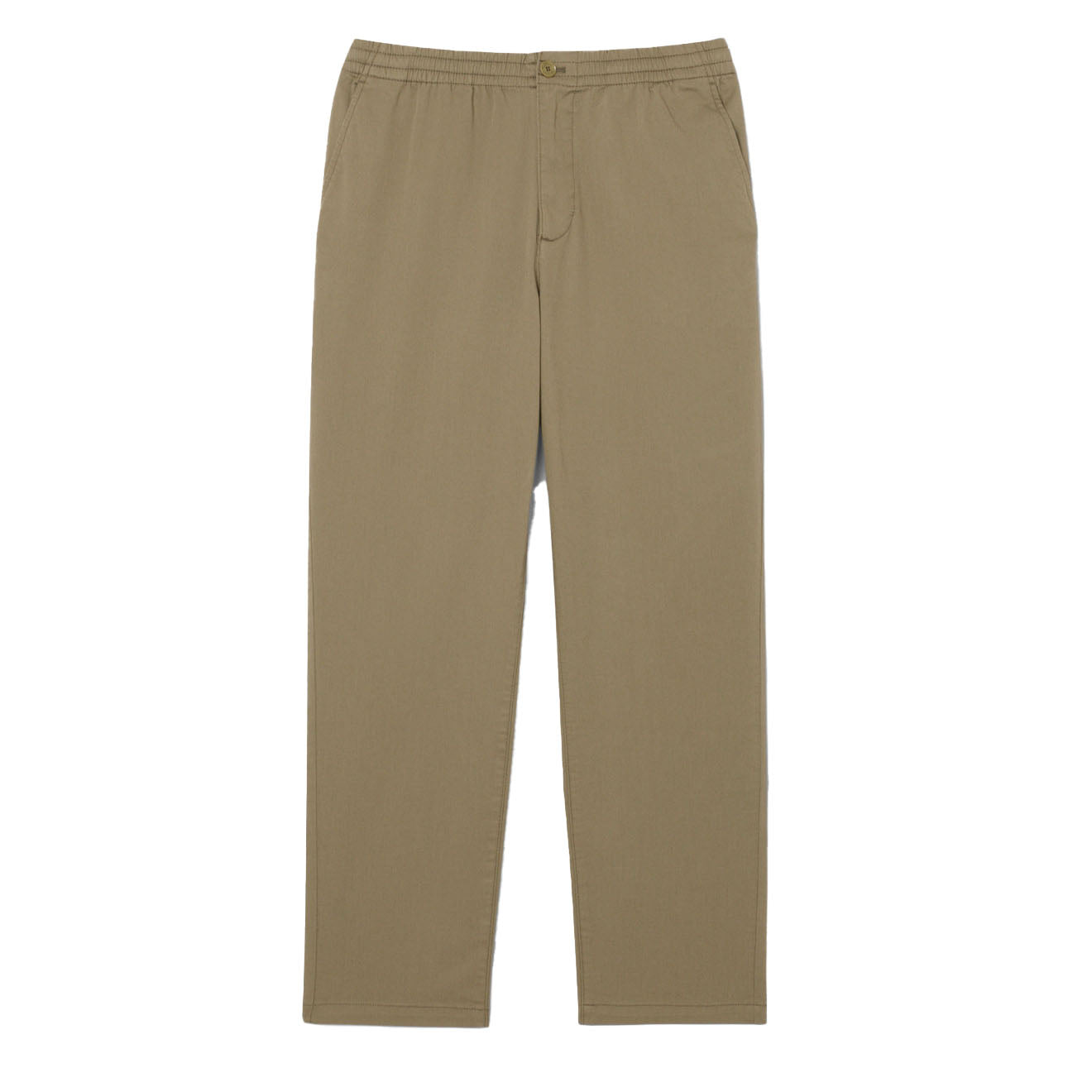 Lacoste Drawstring Trousers Khaki Green - The Sporting Lodge