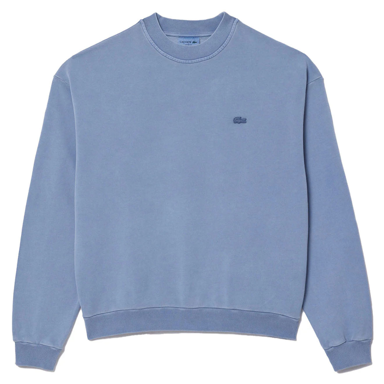 Lacoste Eco Dye Sweatshirt Eco Stonewash - The Sporting Lodge