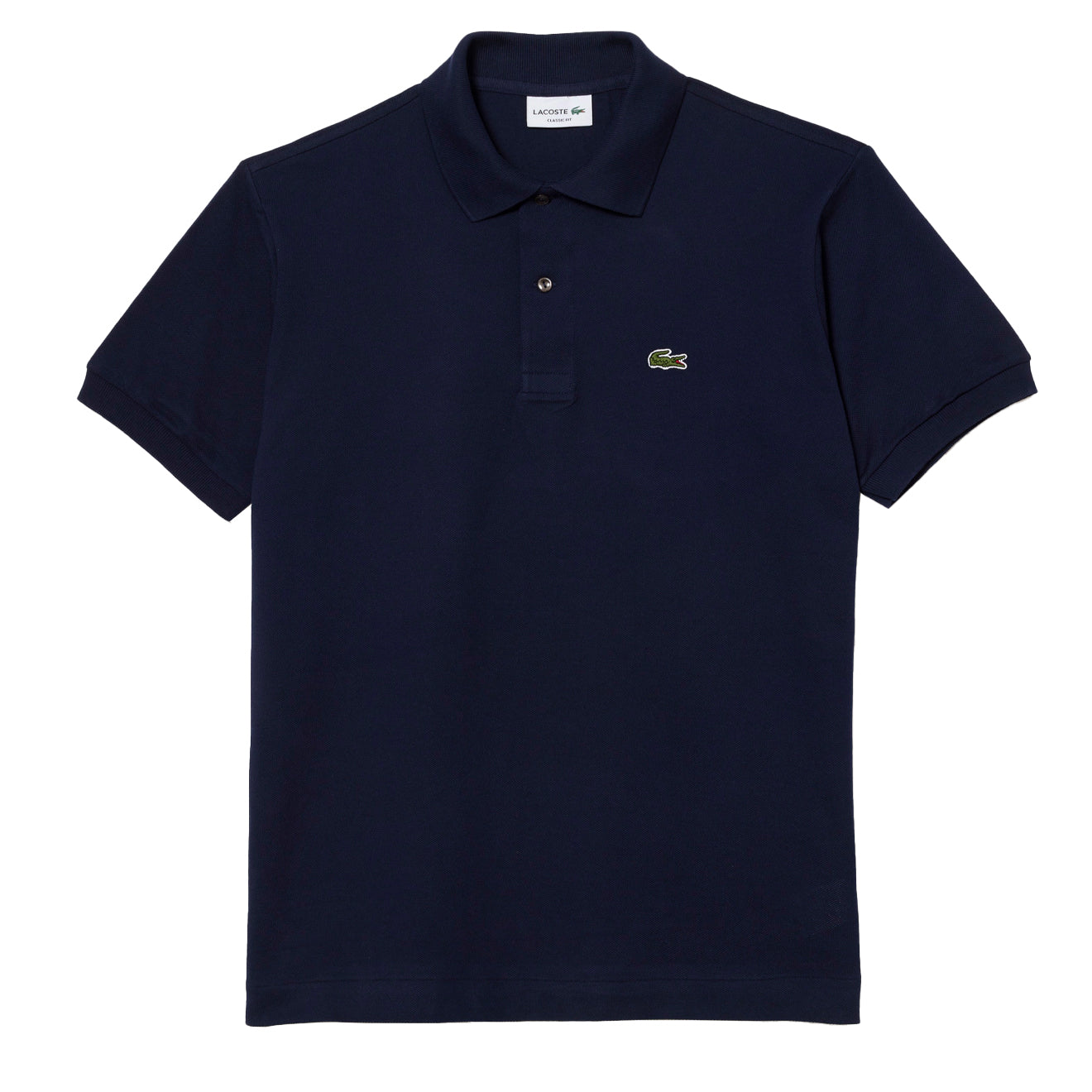 Lacoste Original L.12.12 Petit Pique Cotton Polo Shirt Midnight Blue - The Sporting Lodge