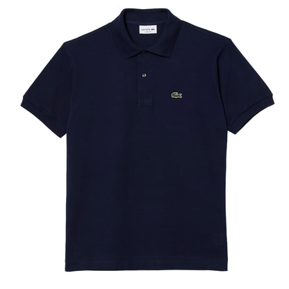 Lacoste Original L.12.12 Petit Pique Cotton Polo Shirt Midnight Blue - The Sporting Lodge
