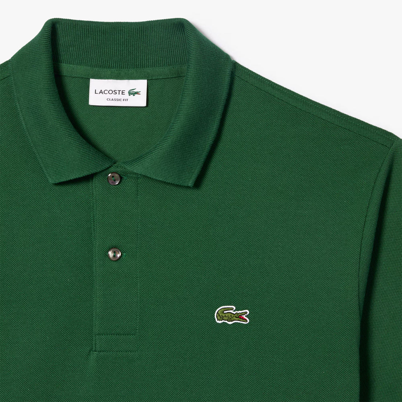 Lacoste Original L.12.12 Petit Pique Cotton Polo Shirt Pine Green