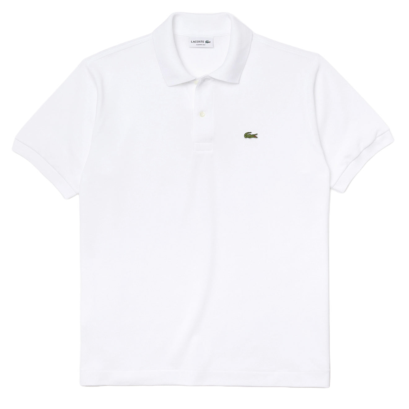 Lacoste Original L.12.12 Petit Pique Cotton Polo Shirt White