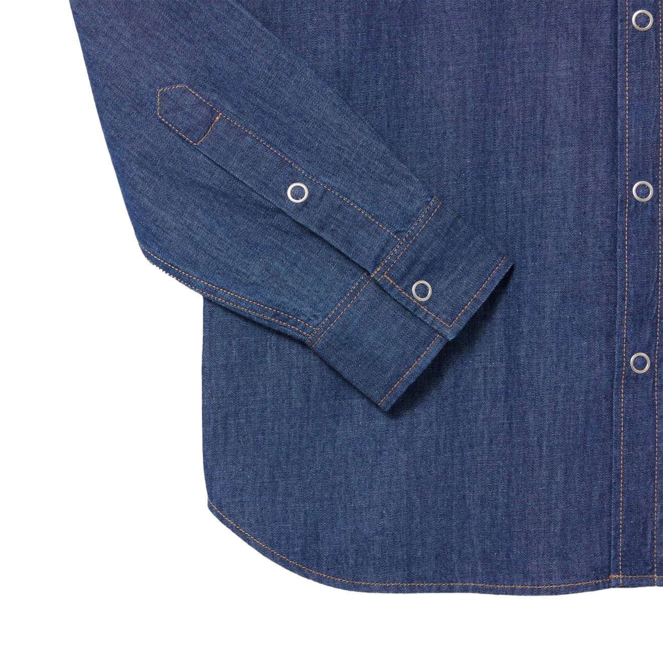 Lacoste Regular Fit Lightweight Denim Shirt Blue - The Sporting Lodge