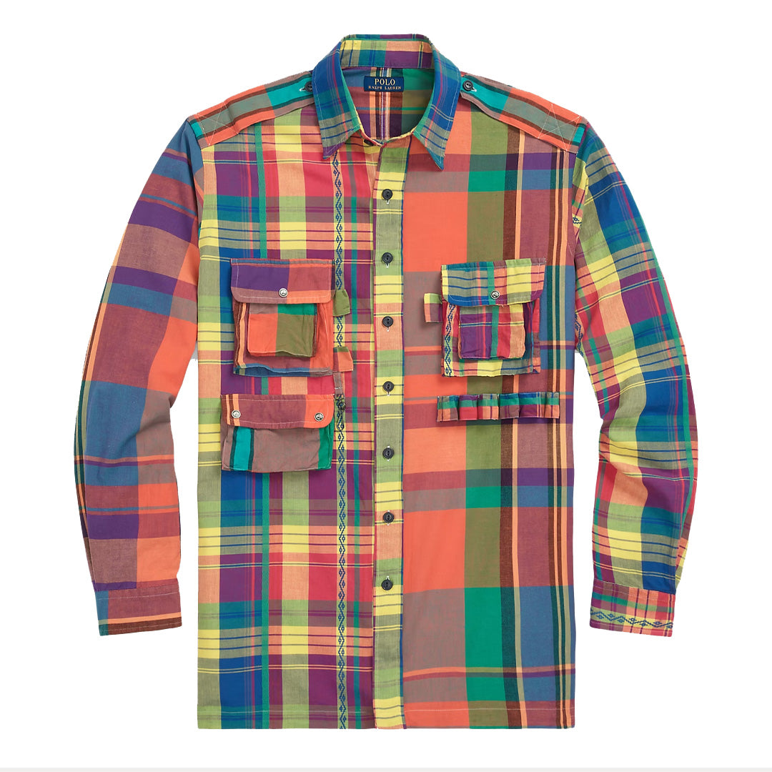 Polo Ralph Lauren Madras Fun Overshirt Madras - The Sporting Lodge