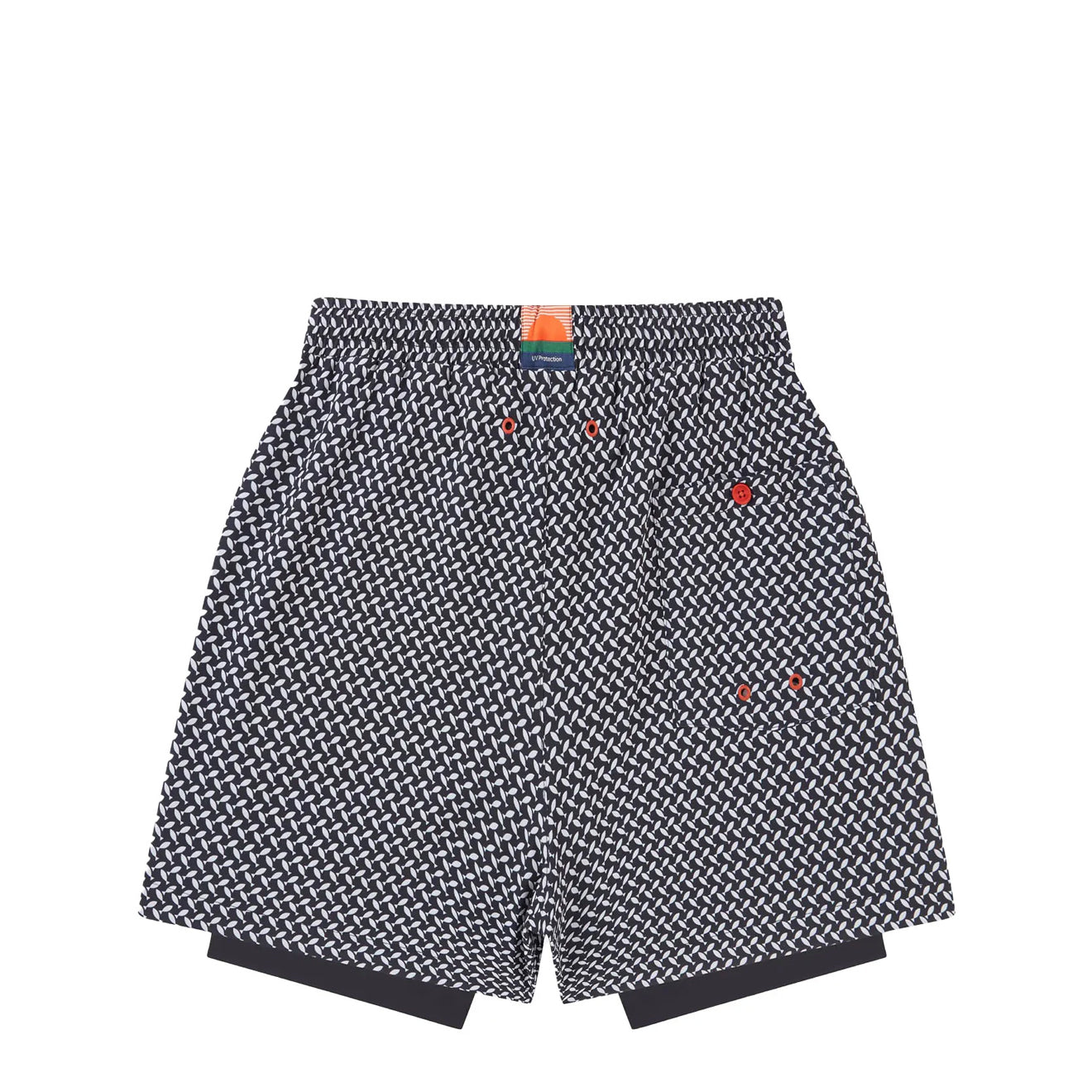 Sealskinz Southwood Quick Dry Fish Print Swim short Navy - The Sporting Lodge