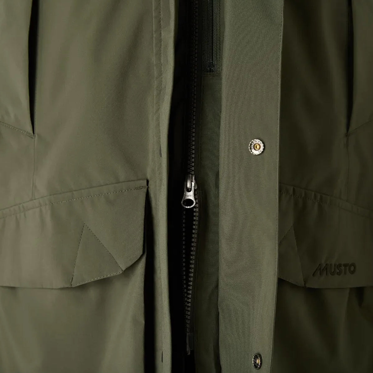 Musto Fenland Stretch Waterproof Jacket Deep Green