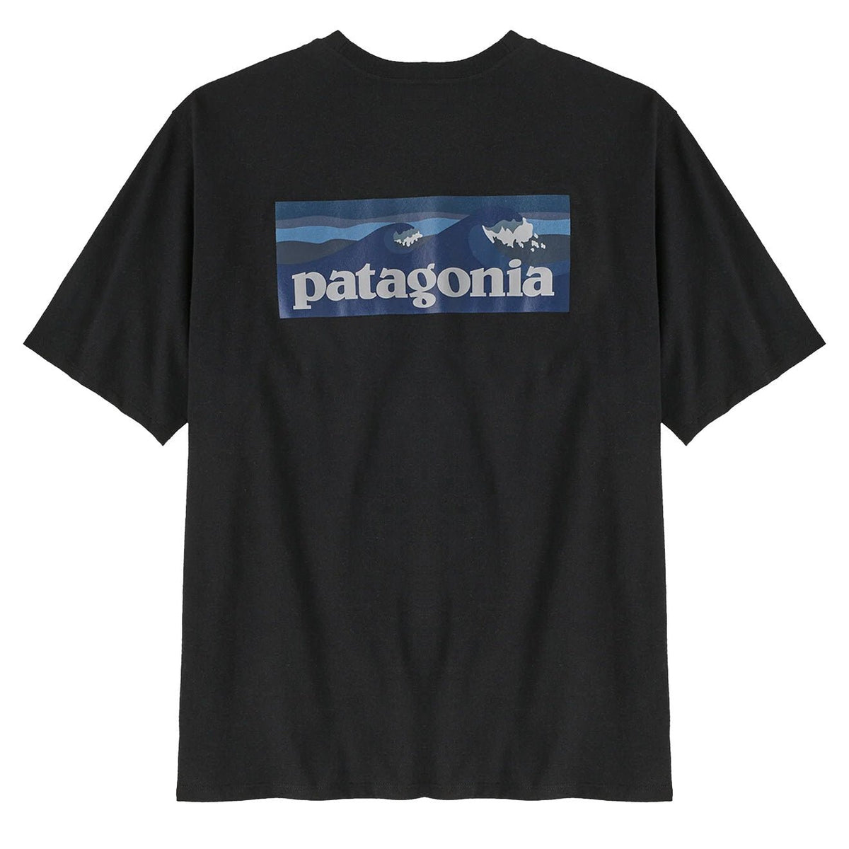 Patagonia Boardshort Logo Pocket Responsibili-Tee Ink Black-2