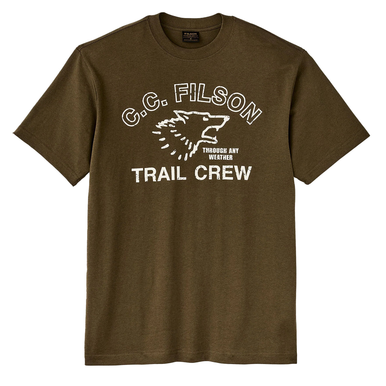 Filson S/S Frontier Graphic T-Shirt Military Olive / Trail - The Sporting Lodge