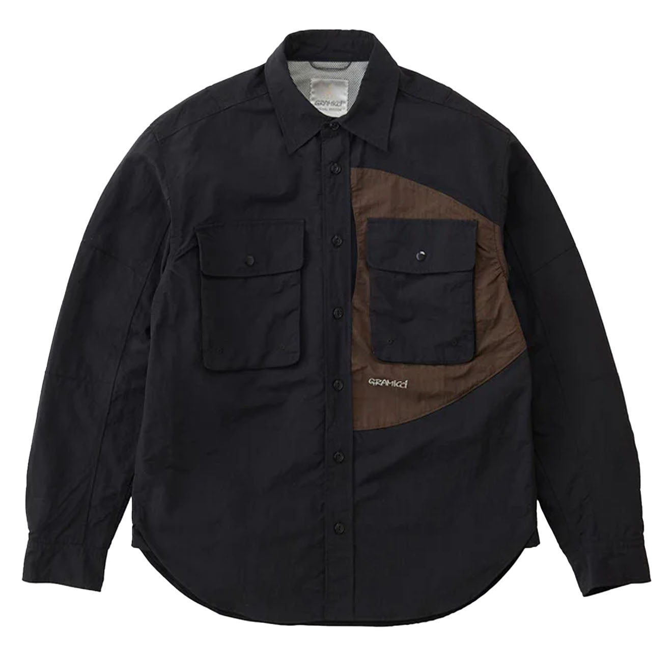 Gramicci Nylon Brentwood Shirt Black - The Sporting Lodge