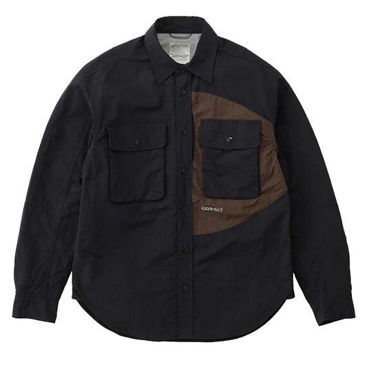 Gramicci Nylon Brentwood Shirt Black - The Sporting Lodge