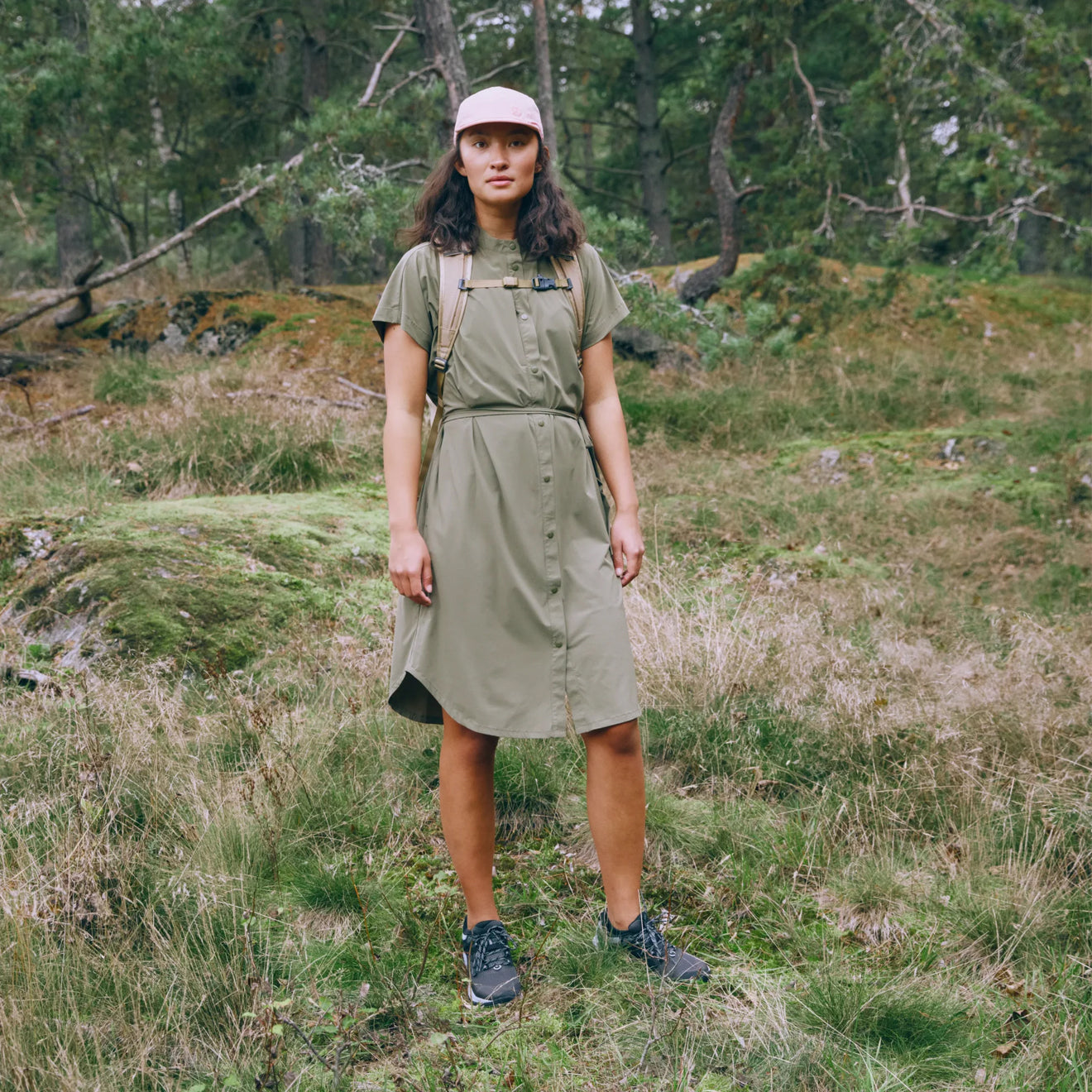 Fjallraven Womens Abisko Fjall Dress Green - The Sporting Lodge