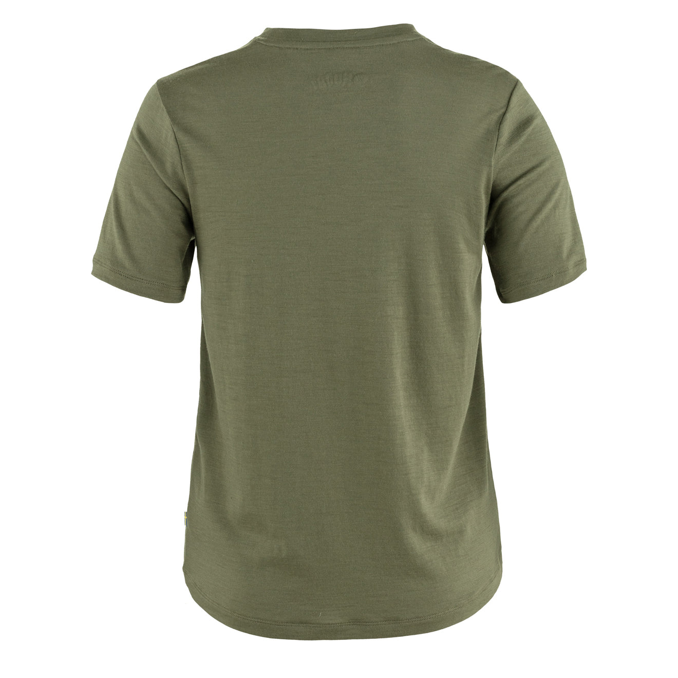Fjallraven Womens Hoja Wool T-shirt Laurel Green