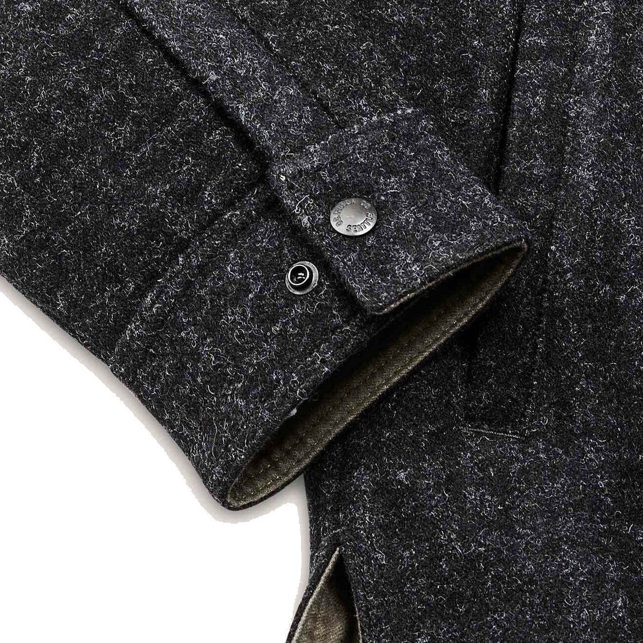 Filson Mackinaw Jac Shirt Black Marl Heather - The Sporting Lodge