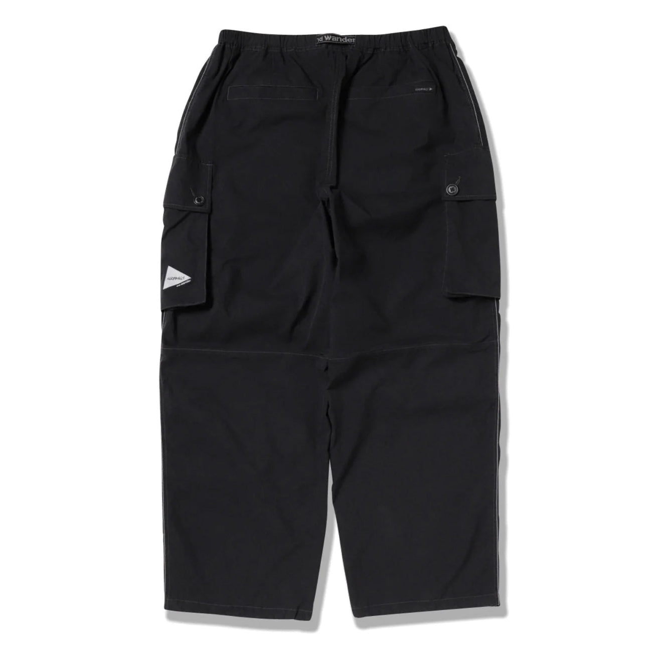 Gramicci x And Wander Military Wide Pant Black