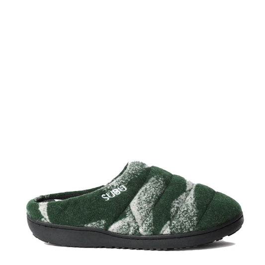 Subu × And Wander Mountain Camo Wool Green - The Sporting Lodge
