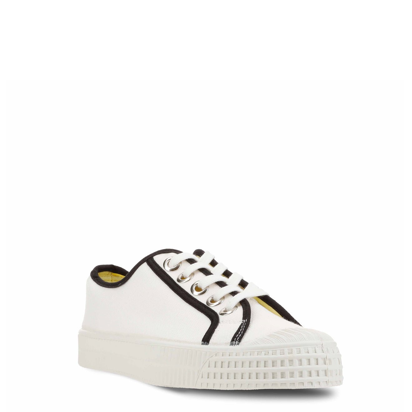 Novesta Star Master Trainer Contrast Piping White / Black / White - The Sporting Lodge