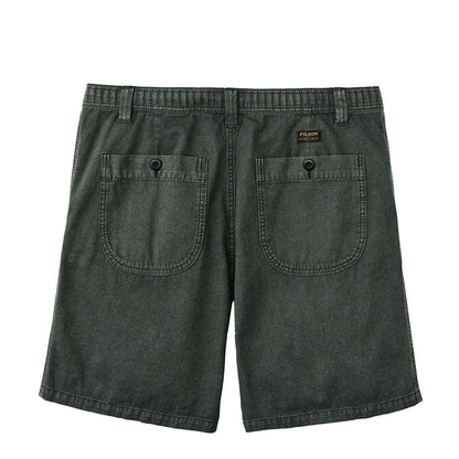 Filson Oakville Canvas Shorts Gravel - The Sporting Lodge