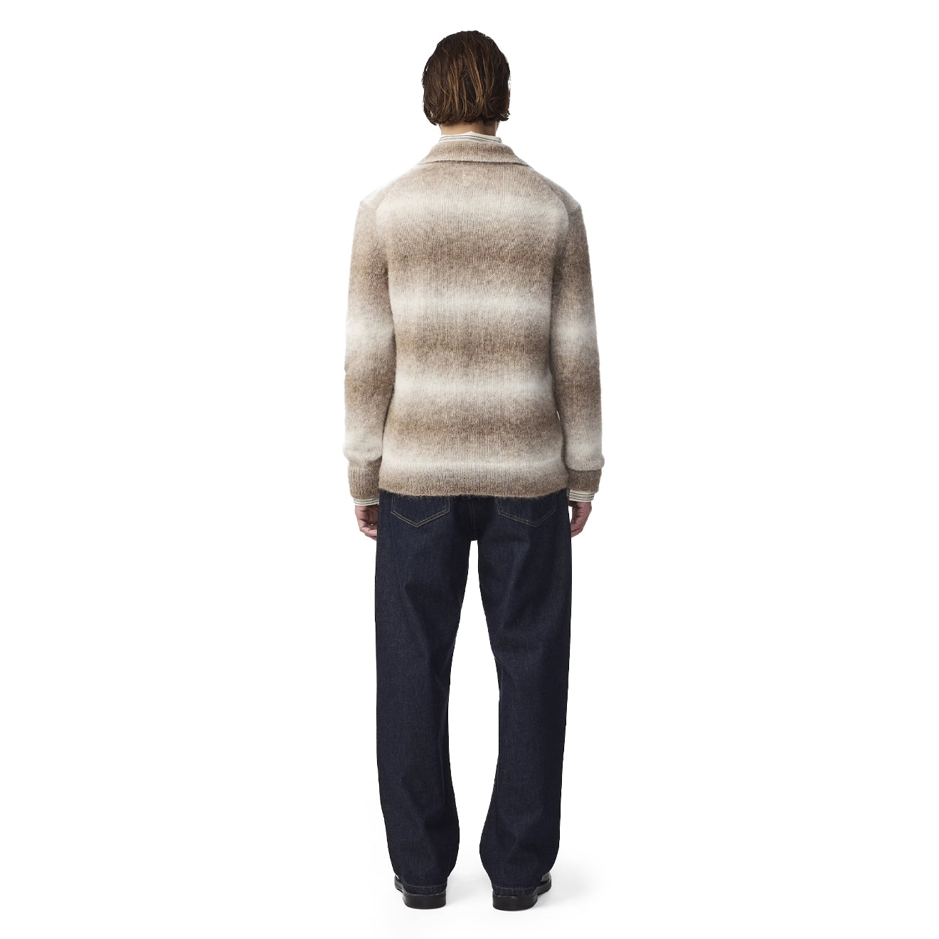 NN07 Alfie Polo Alpaca Blend Knit Light Camel - The Sporting Lodge