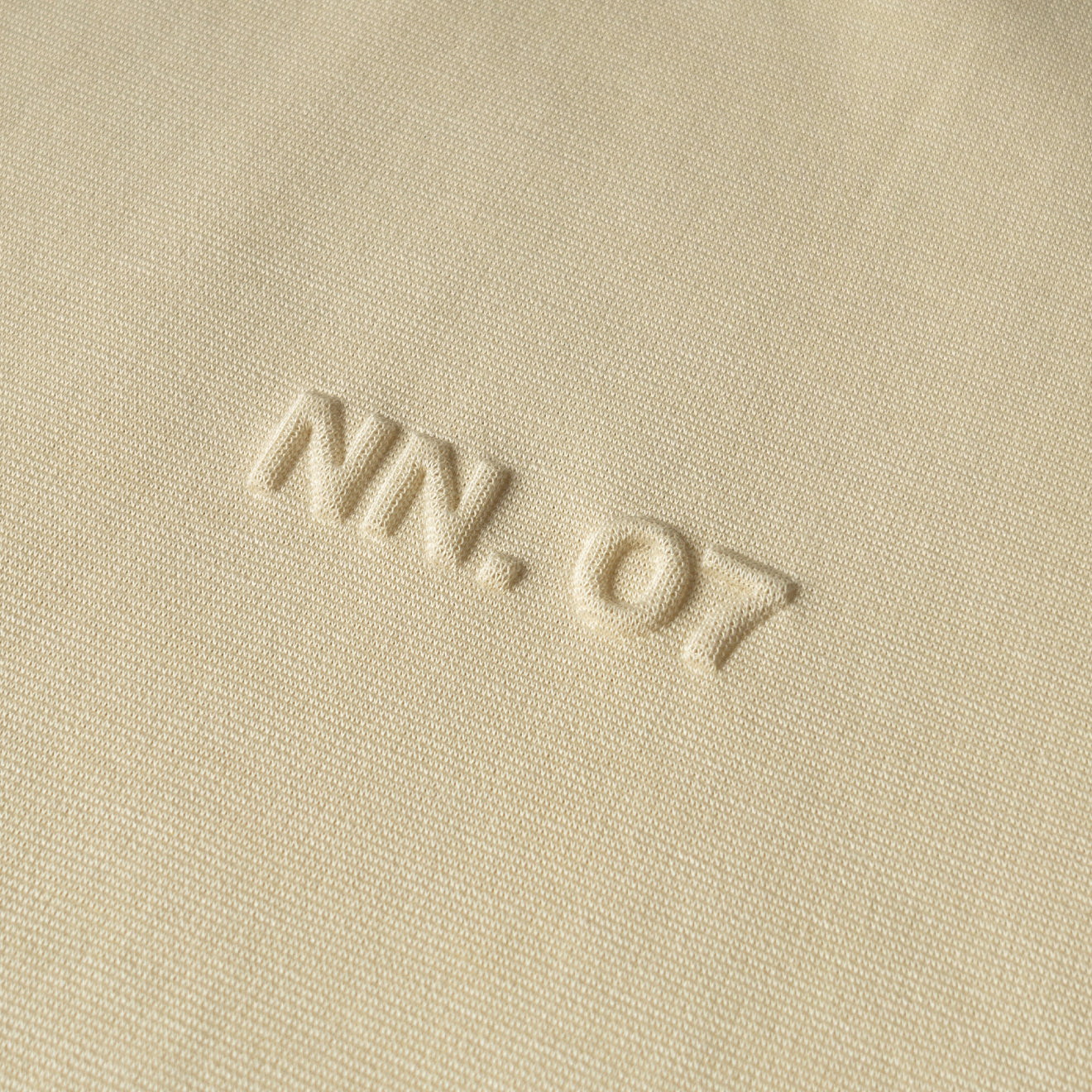 NN07 Nat Heavyweight Tee Ivory - The Sporting Lodge