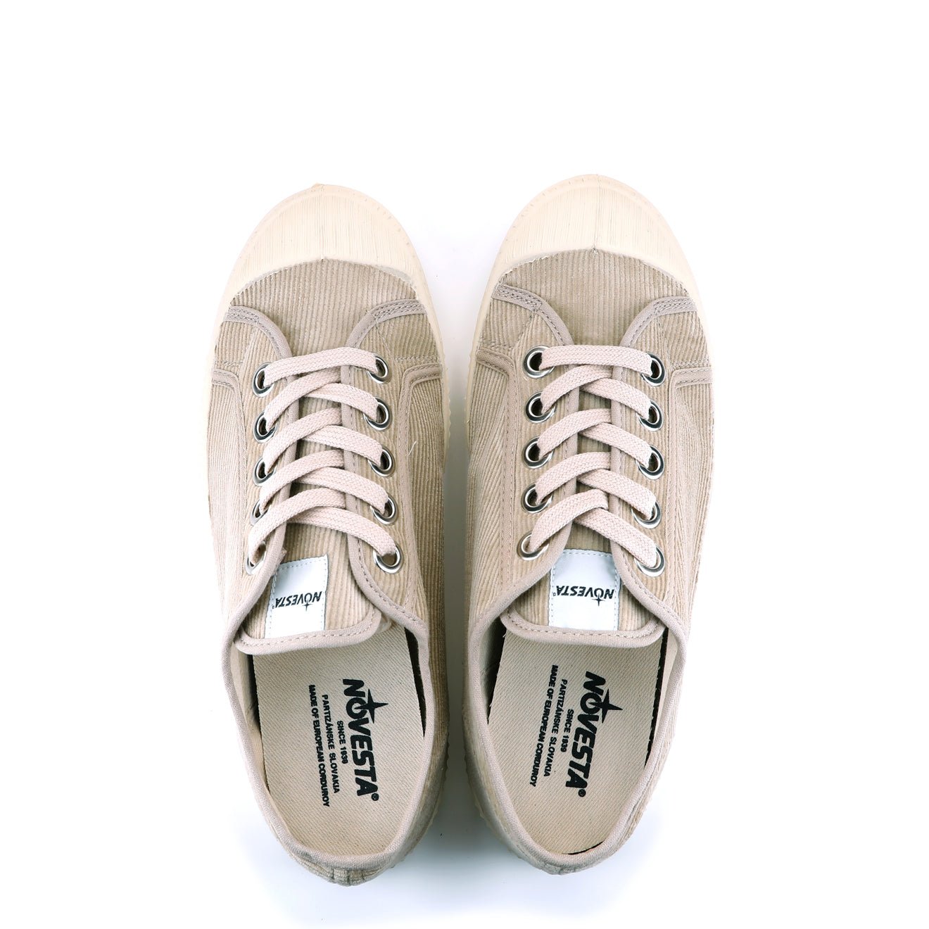 Novesta Star Master Cord Sneaker Beige - The Sporting Lodge