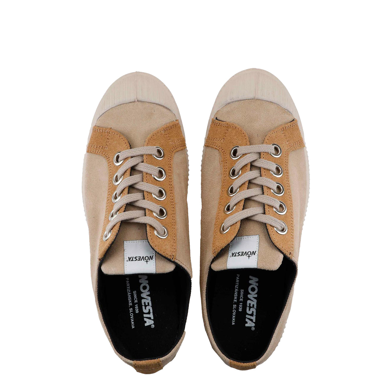 Novesta Star Master Suede Trainer Beige - The Sporting Lodge