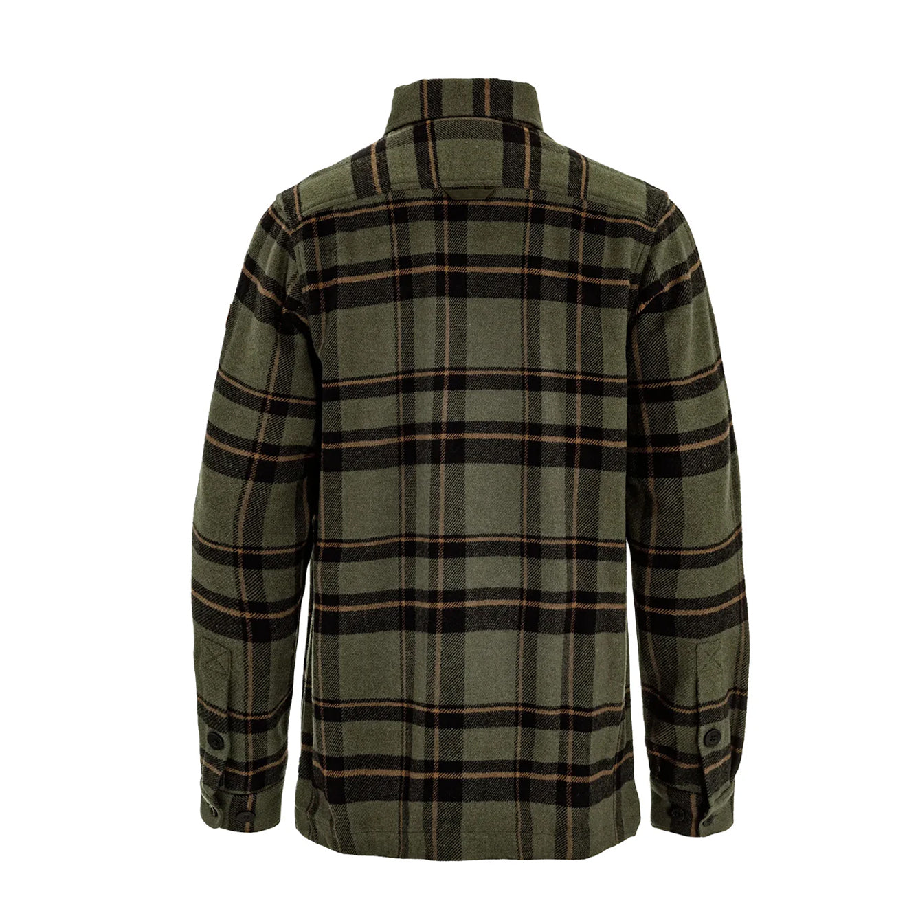 Fjallraven Ovik Wool Shirt Deep Forest - The Sporting Lodge