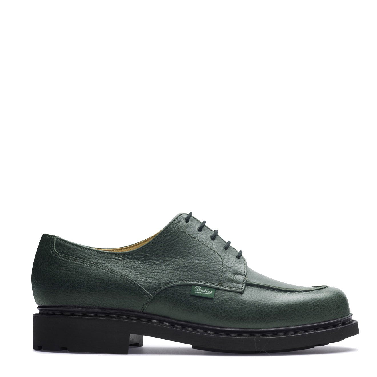 Paraboot Chambord Deerskin Shoe Khaki - The Sporting Lodge