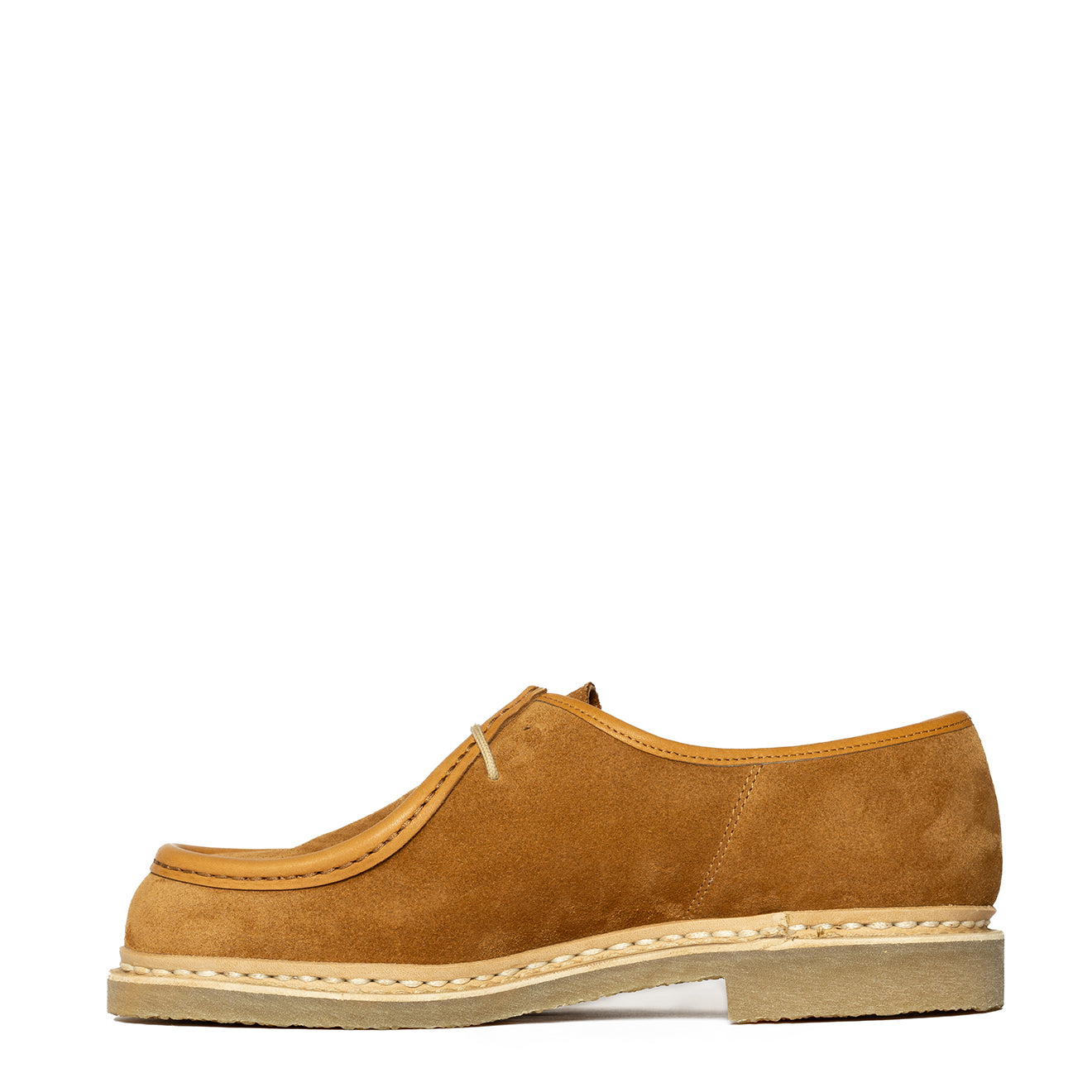 Paraboot Micka Shoe Suede Ario Honey / Vel Whisky - The Sporting Lodge