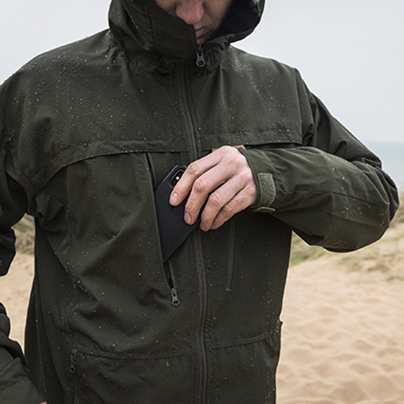Paramo Bentu Windproof Jacket Moss - The Sporting Lodge