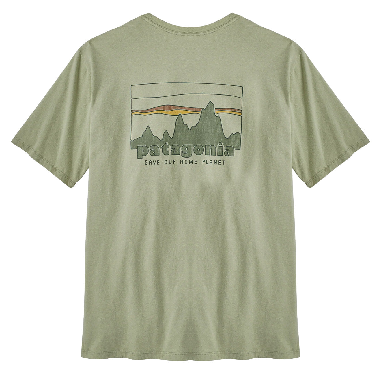 Patagonia 73 Skyline Organic T-Shirt Salvia Green-2