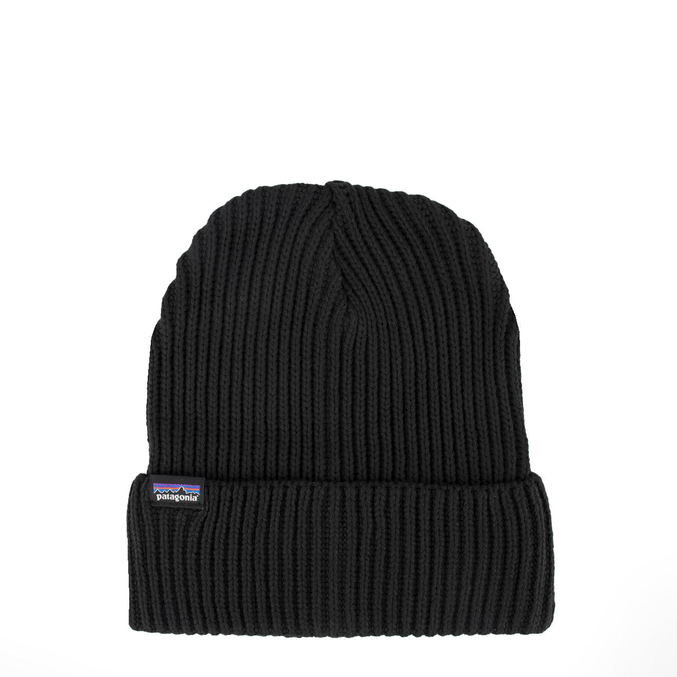 Patagonia Fishermans Rolled Beanie Black