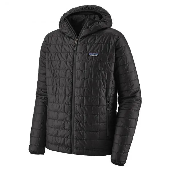 Patagonia Nano Puff Hoody Jacket Black - The Sporting Lodge