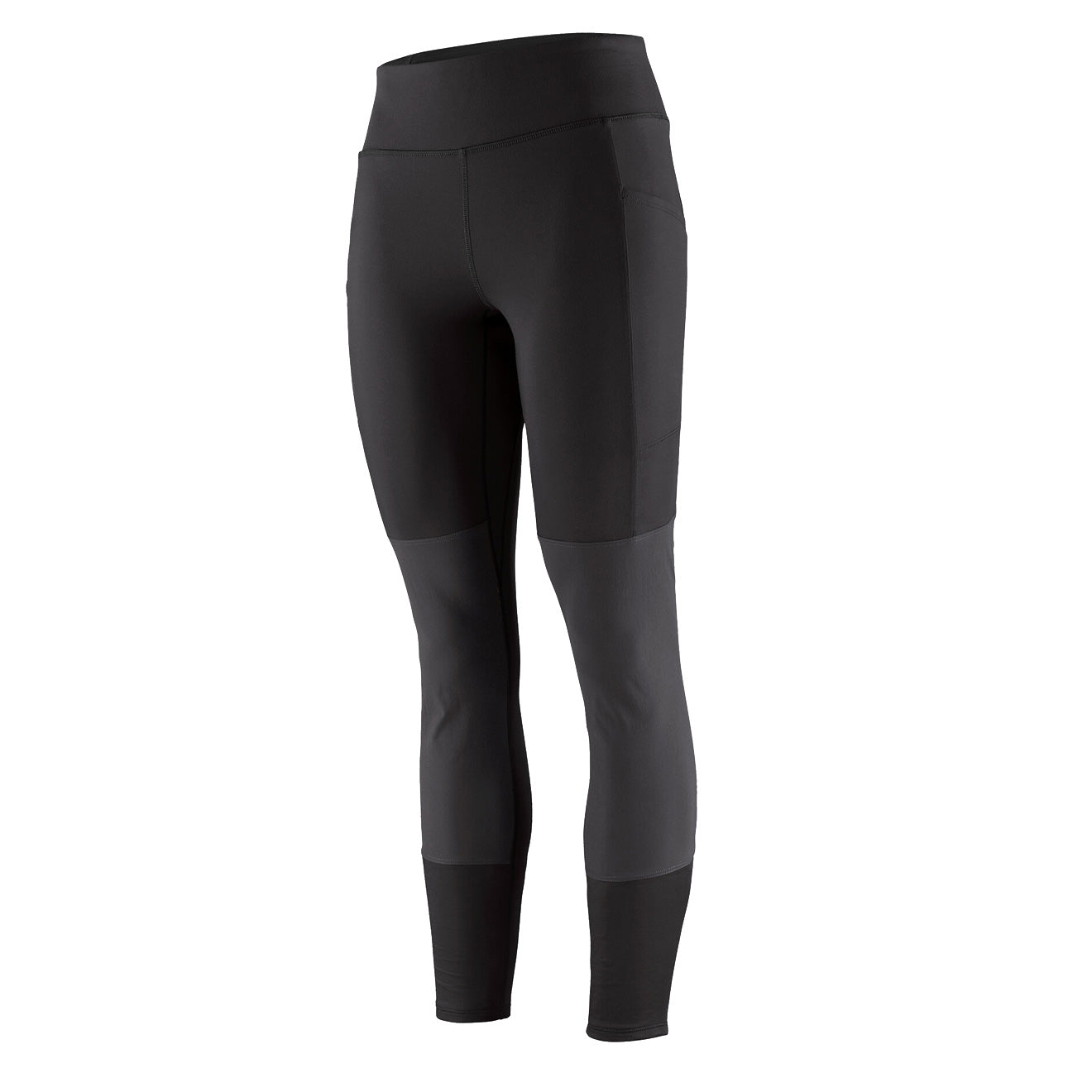 Patagonia Womens Pack Out Hike Tights Black - Black / L / BLK - The Sporting Lodge