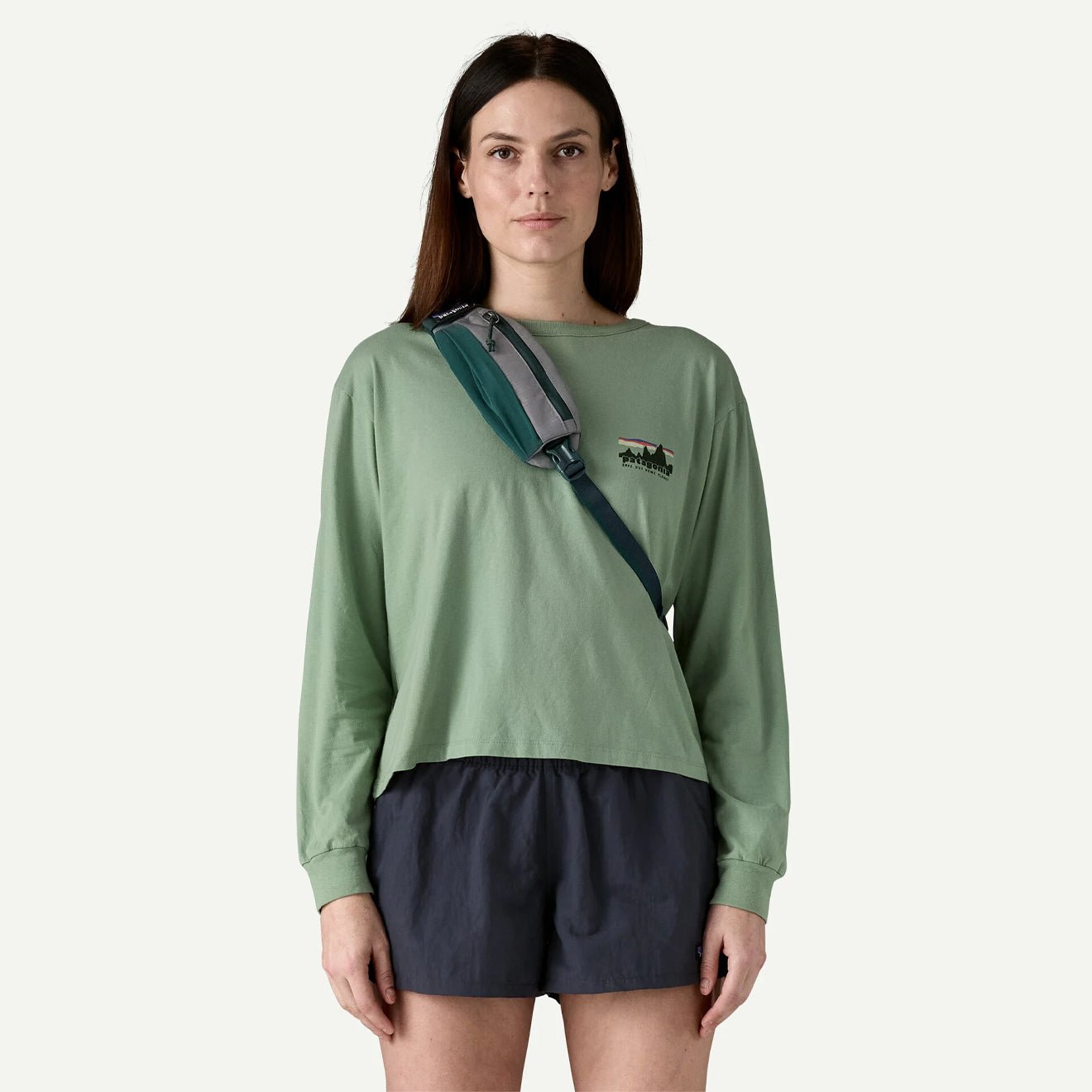 Patagonia Atom Sling 8L Noble Grey - The Sporting Lodge