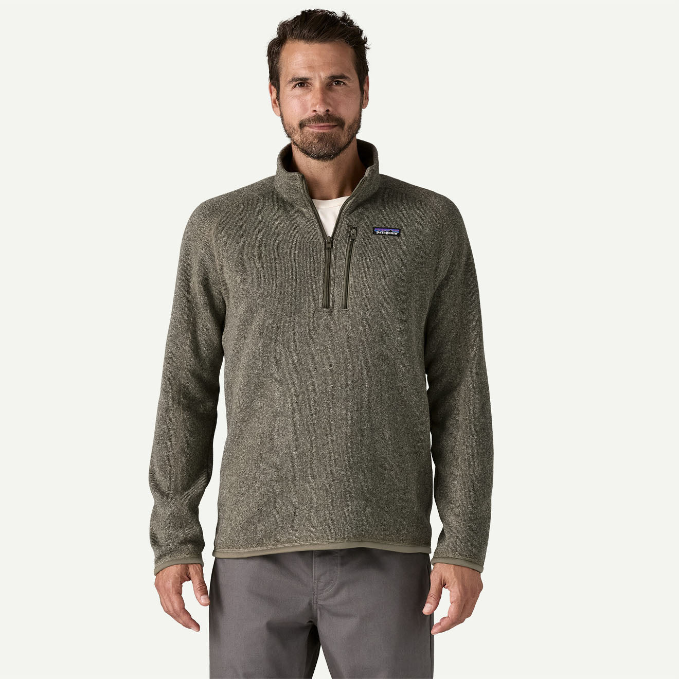 Patagonia Better Sweater 1/4 Zip River Rock Green - The Sporting Lodge