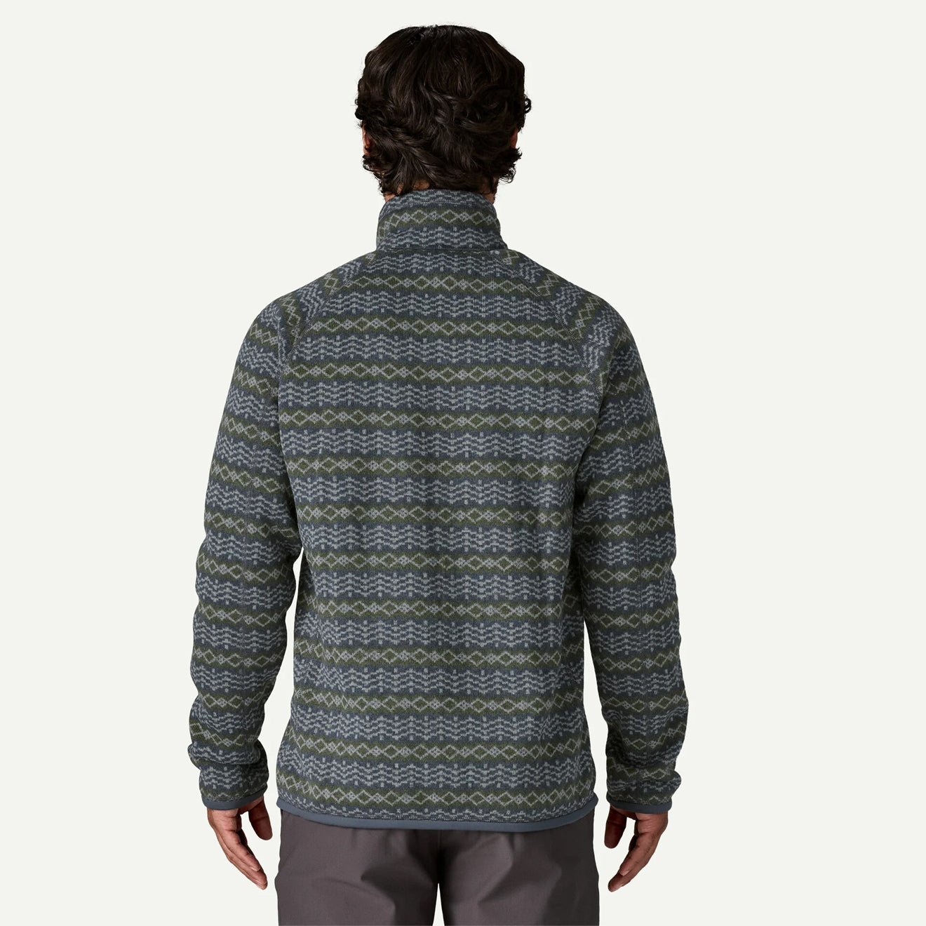 Patagonia Better Sweater Fleece Jacket Woven Together Smolder Blue - The Sporting Lodge