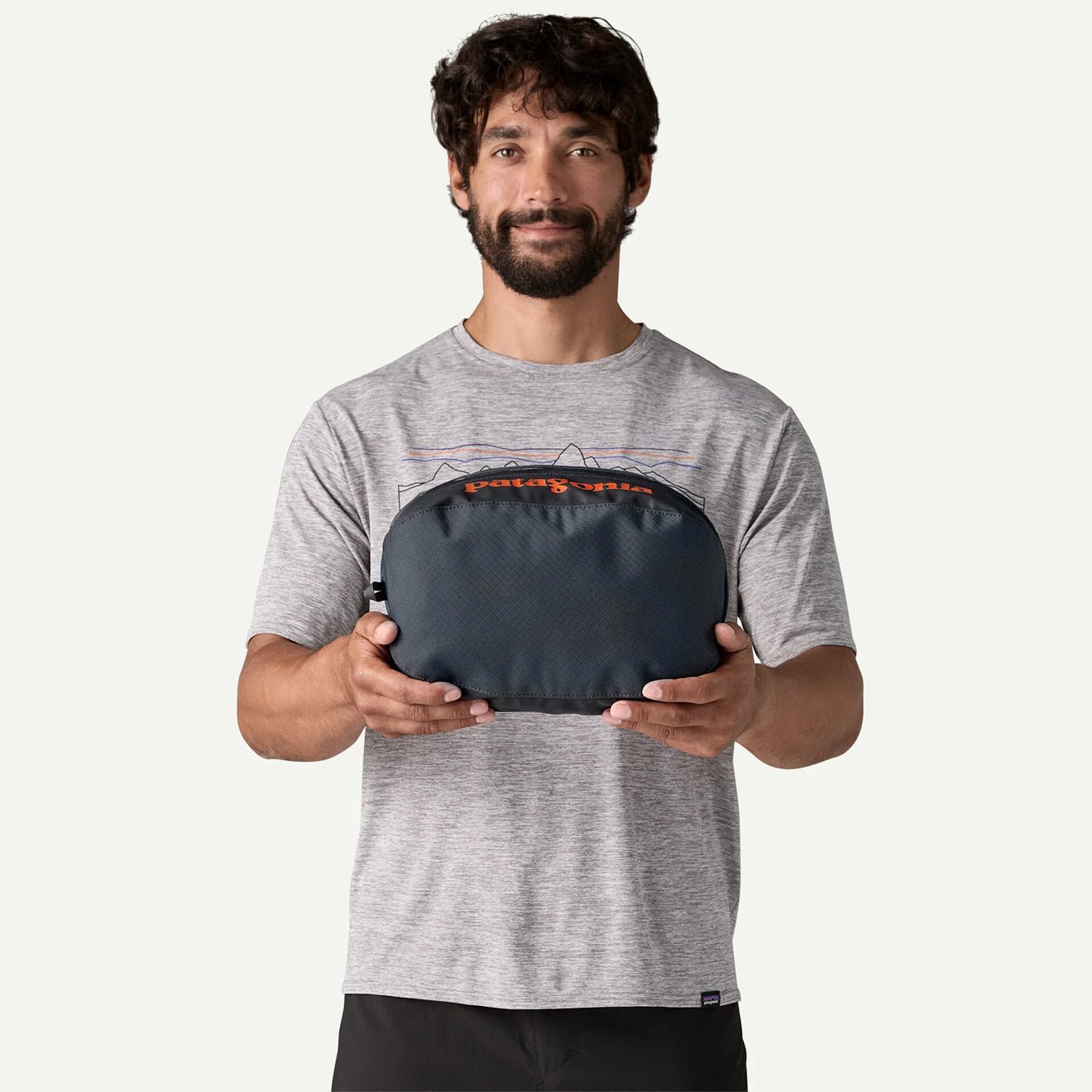 Patagonia Black Hole Cube 6L Smolder Blue w/Amanita Red - The Sporting Lodge