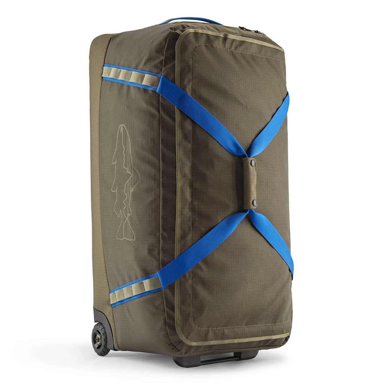 Patagonia Black Hole Wheeled Duffel 100L Basin Green - The Sporting Lodge