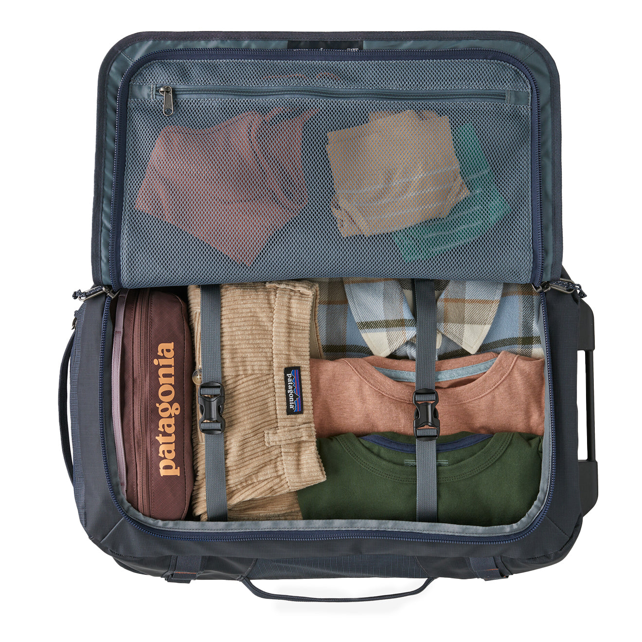 Patagonia Black Hole Wheeled Duffel 40L Black - The Sporting Lodge